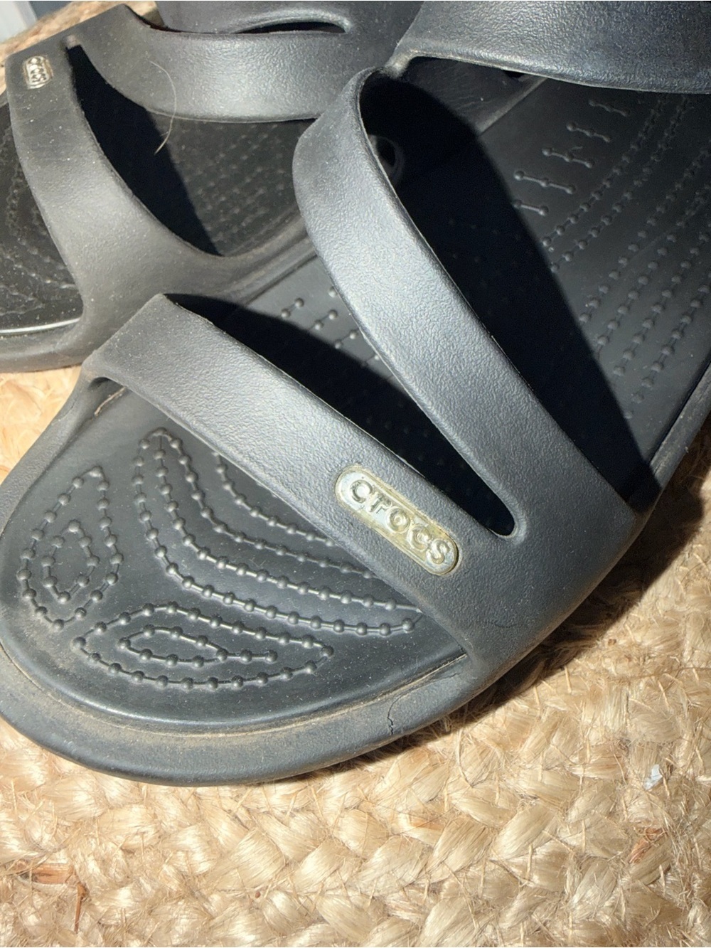 CROCS Slip On Wedge Sandals